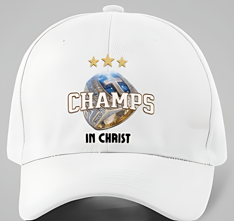 Champs in Christ Cap (Grey or White)