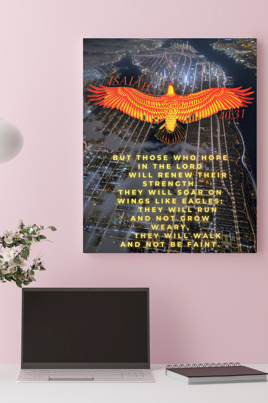 Isaiah 40:31 Eagle (Poster Only)