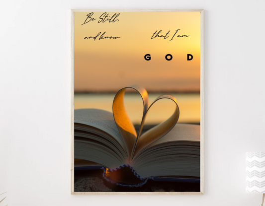 Be Still & Know That I Am God (Poster Only)