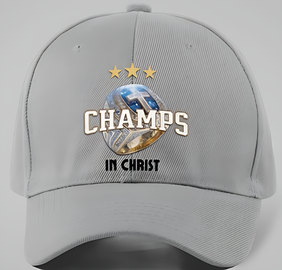 Champs in Christ Cap (Grey or White)
