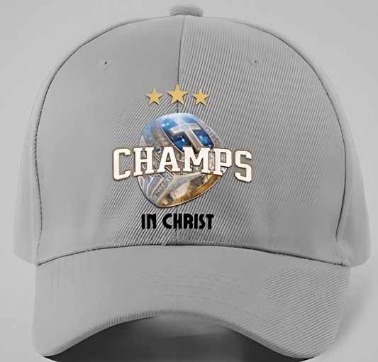 Champs in Christ Cap (Grey or White)