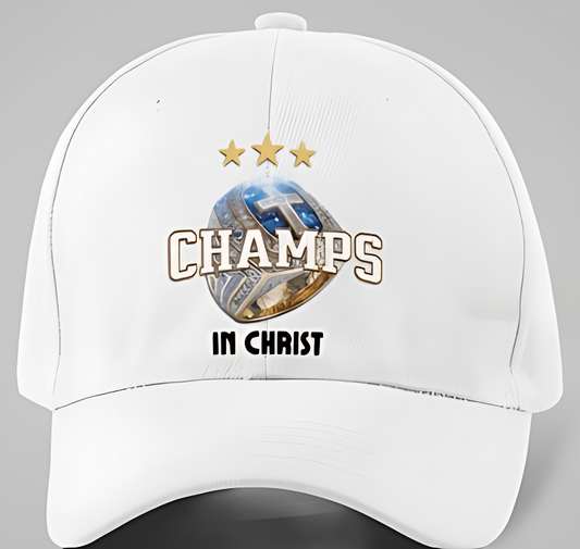 Champs in Christ Cap (Grey or White)