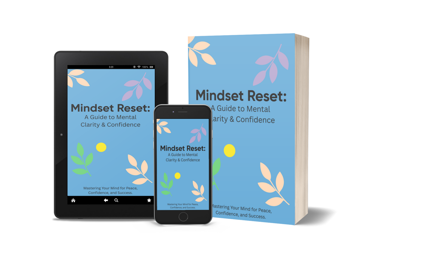 Mindset Reset Ebook: A Guide to Mental Clarity and Confidence Ebook (Digital Download)