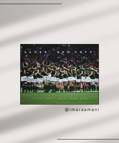 Saved Not Soft (Poster Only)