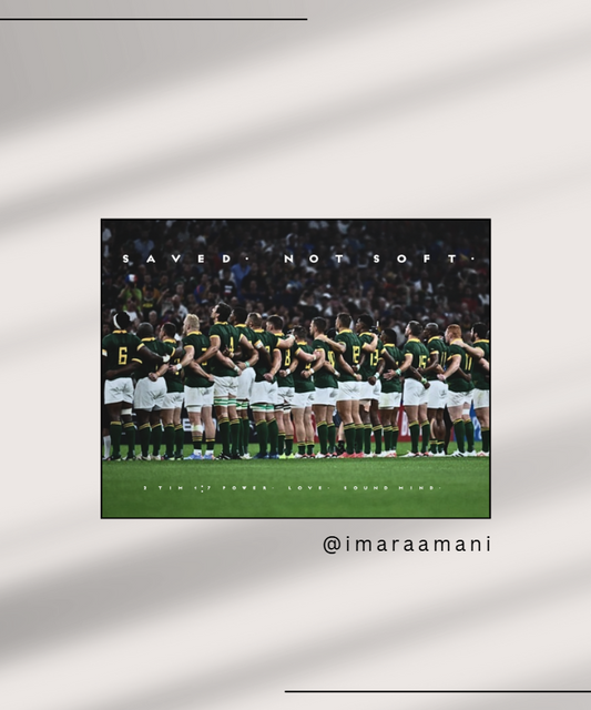 Saved Not Soft (Poster Only)