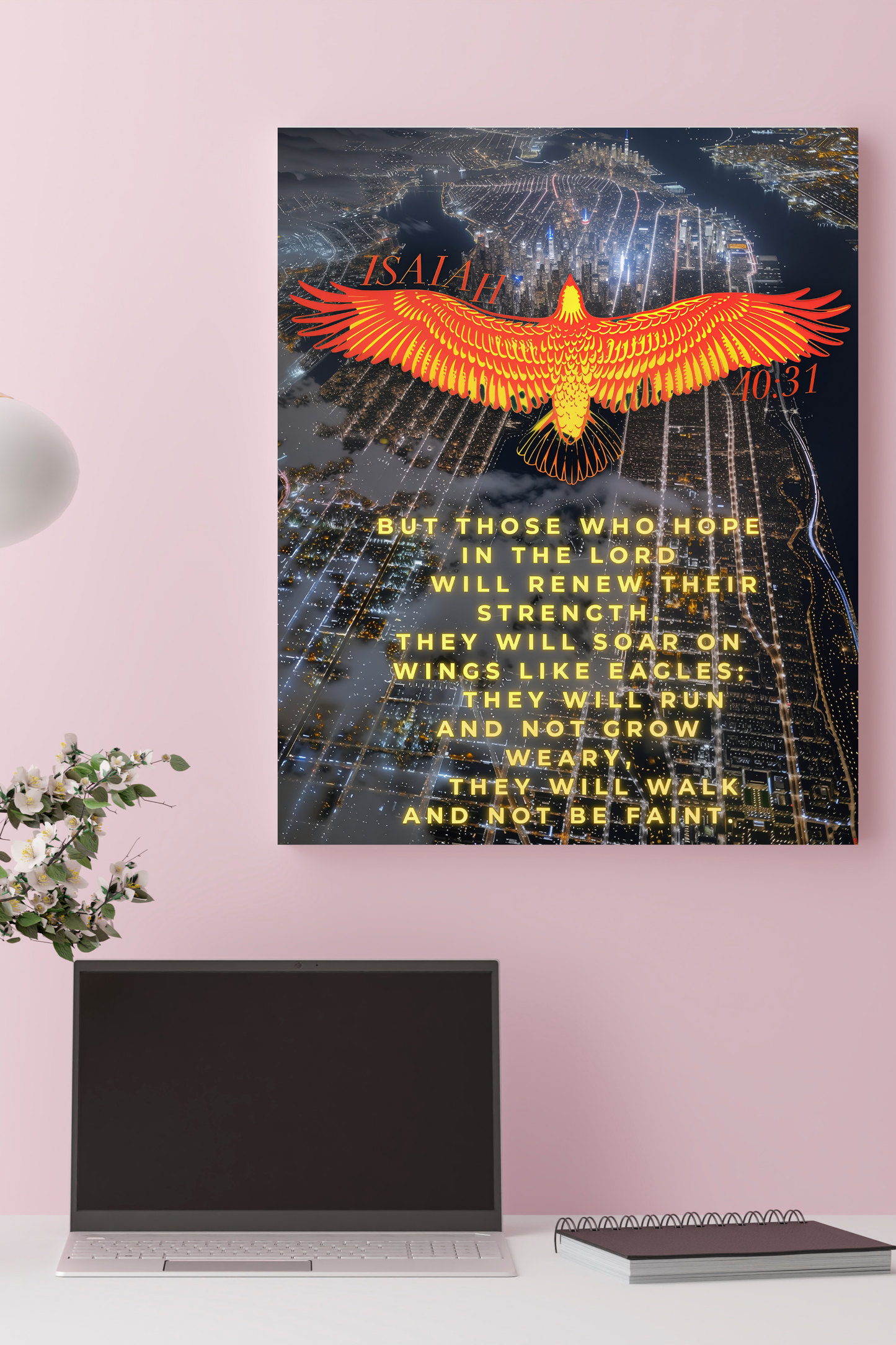 Isaiah 40:31 Eagle (Poster Only)