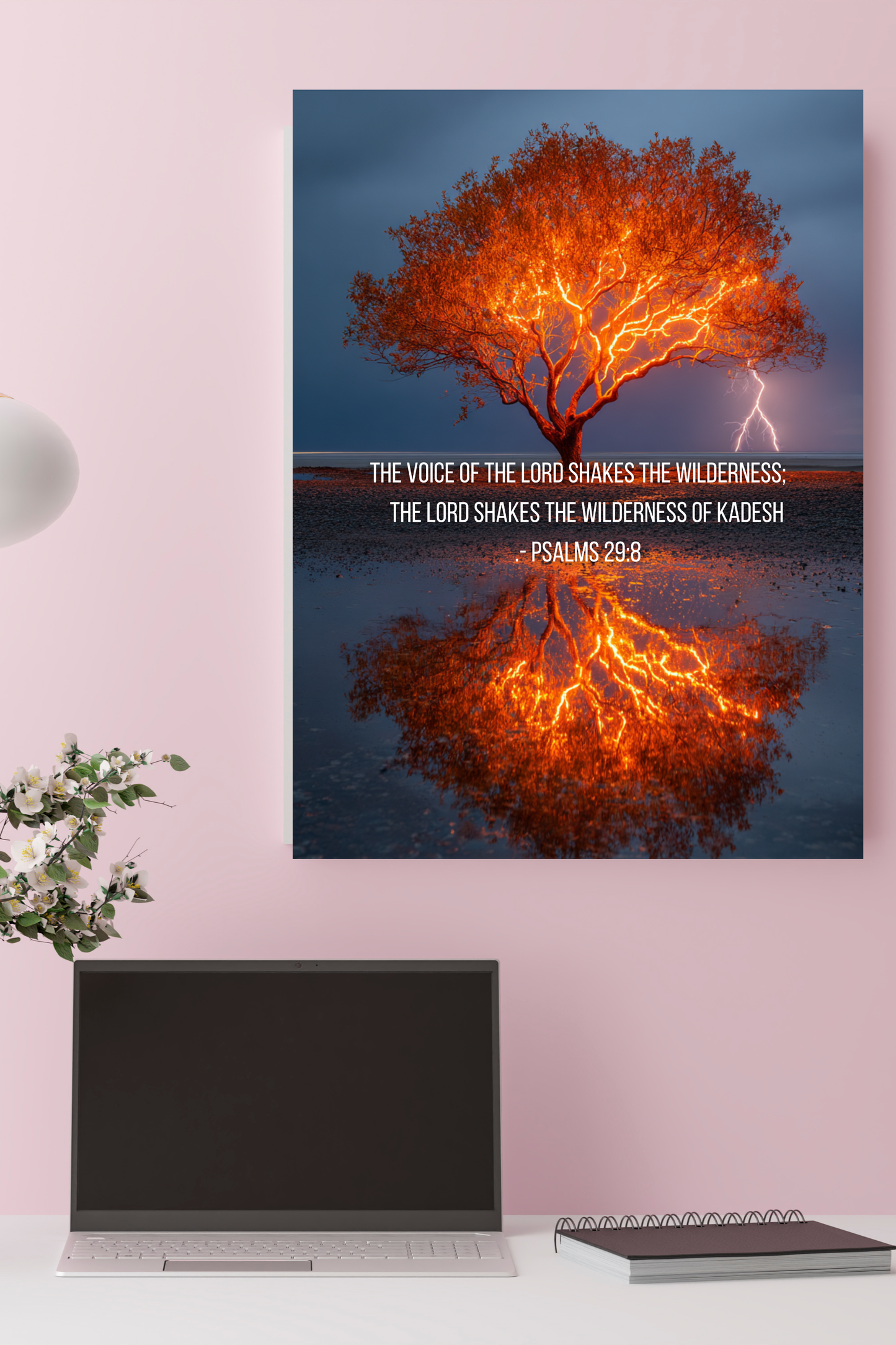 Psalm 29:8 (Poster Only)