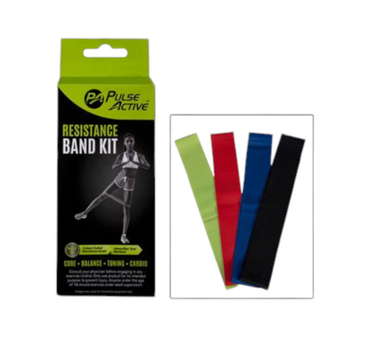 Resistance band loop 5 piece set