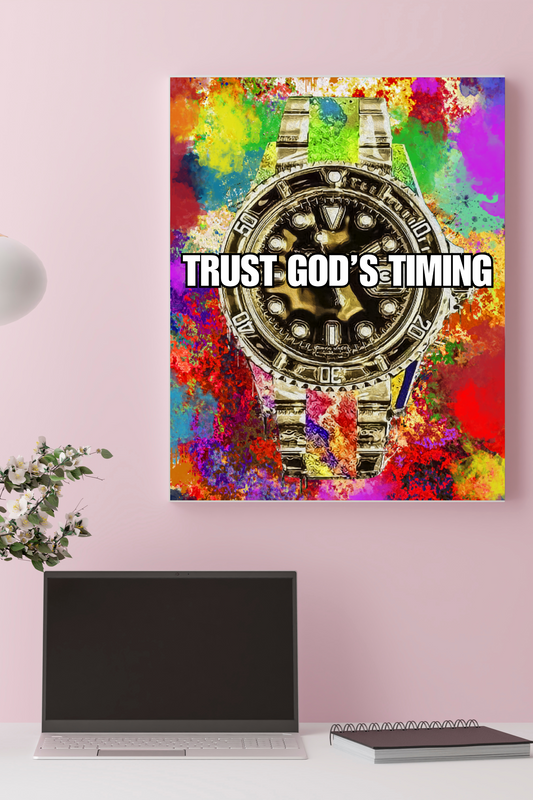 Trust God's Timing (Poster Only)